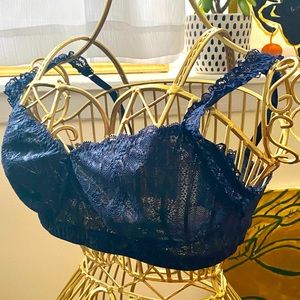 NavyBlue Lace Aerie Bralette